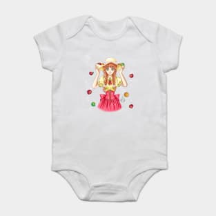 Fruity Girl Baby Bodysuit